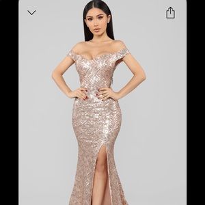 Fashion Nova - Sequin Maxi Dress